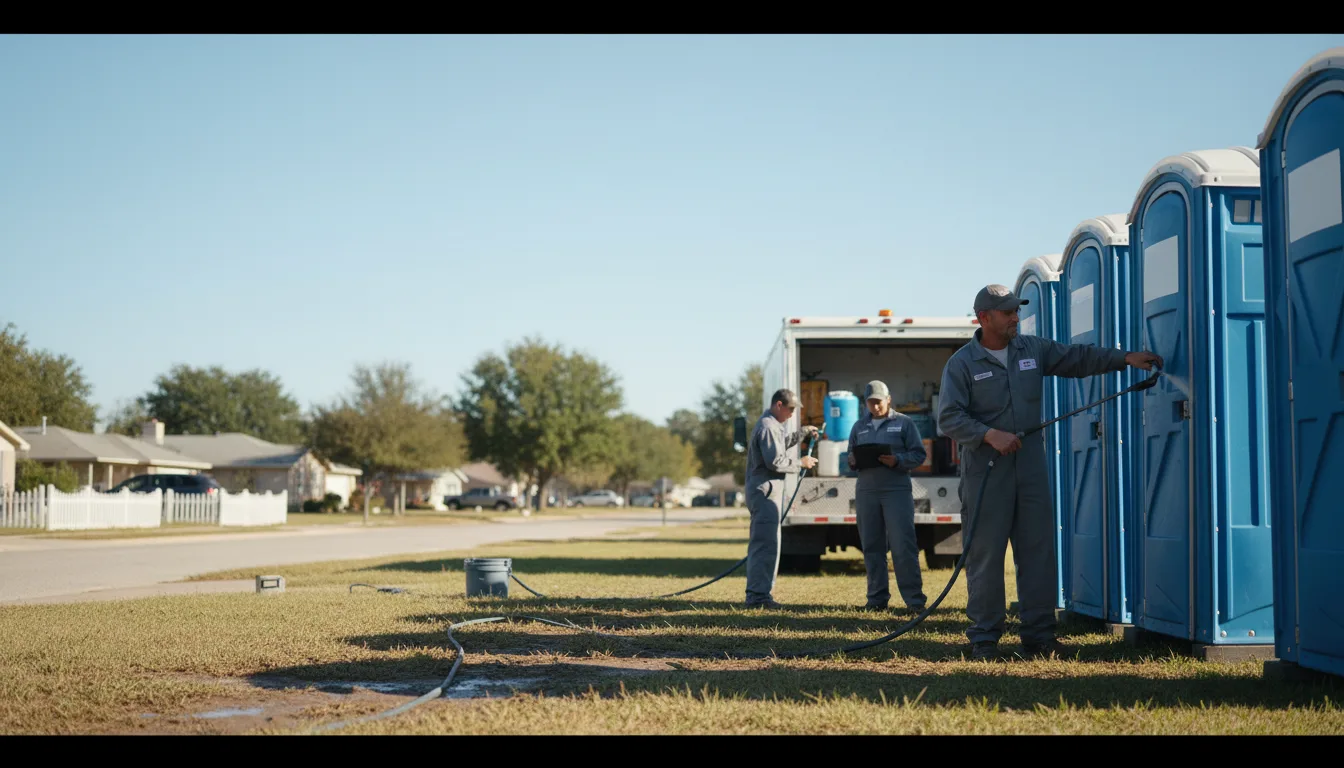 Long-Term Portable Toilet Rental in Elmore, AL near me